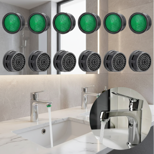 Aérateurs économie d&rsquo;eau robinet buse filetage anti-éclaboussures filtre maille noyau économiseur d&rsquo;eau salle de bains robinet barboteur pièces de salle de bains