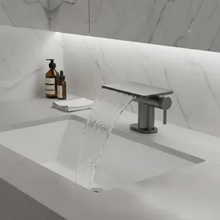 Robinet de Lavabo à une Poignée en Laiton de Qualité Supérieure