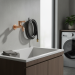 Robinet de jardin en cuivre à ouverture rapide, machine à laver, eau froide, robinets de piscine à vadrouille