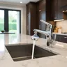 Robinet de cuisine en acier inoxydable