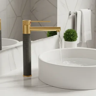 Robinet de lavabo noir