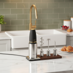 Mélangeur électrique USB, batteur à œufs, mélangeur à pistolet à 3 vitesses, utilisé pour mélanger la crème, la pâte, les desserts et faire du mélangeur alimentaire