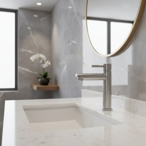 Robinet de lavabo 1/2 pouces en acier inoxydable 304, robinet d’eau froide simple monté, robinet d’évier de lavabo Robinet de lavabo 1/2 pouces en acier inoxydable 304, robinet d’eau froide simple monté, robinet d’évier de lavabo