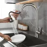 Robinet de cuisine en acier inoxydable avec…