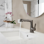 Robinet de lavabo en alliage, salle de bains chaude et froide, multifonctionnel extractible, lavabo de salle de bains, robinet réglable à l&rsquo;eau