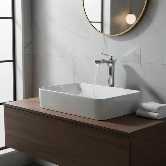 Robinets de lavabo robinet de salle de bains blanc…