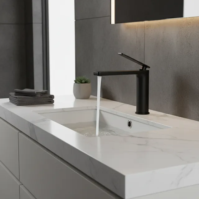 Becola robinet de lavabo noir salle de bains mitigeur…