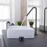Bassin noir Plans deux trous salle de bain – vue 1