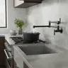 Bagnolux robinet d'évier de cuisine en laiton chromé… – vue 1