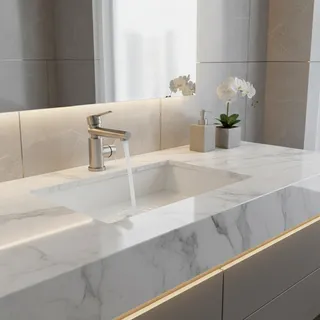 Robinet de lavabo en acier inoxydable 304