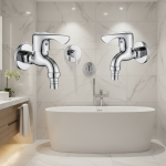 Robinets de lavage, robinet de baignoire, accessoires de salle de bains, robinet mural, noyau de Valve domestique, robinet de Machine à laver, fournitures de douche