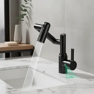 Robinet de lavabo de salle de bains