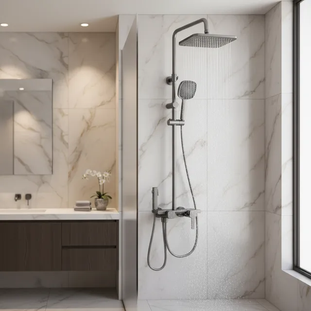 Ensemble de robinets de douche de salle de bains