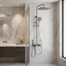 Ensemble de robinets de douche de salle de bains – vue 1