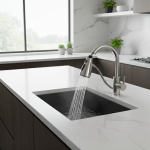 Buse de pulvérisation de robinet extractible de cuisine, 3 Modes ABS, économie d&rsquo;eau, lavabo de salle de bains, évier, pomme de pulvérisation de douche pour connexion 1/2&Prime;