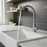 Robinet cuisine inox brossé monocommande…