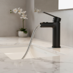 Robinet d&rsquo;évier de salle de bains extractible à poignée unique, installation sur comptoir d&rsquo;eau chaude et froide, mode d&rsquo;utilisation d&rsquo;eau