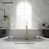 Robinet de baignoire autoportant en laiton…