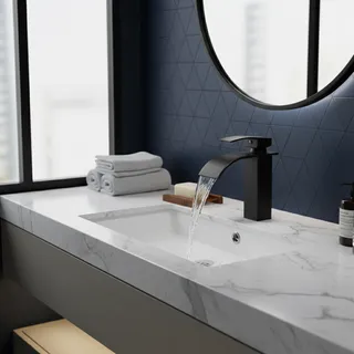 Lavabo cascade en acier inoxydable