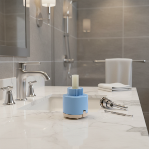 Cartouche Céramique de Remplacement Pratique Facile à Installer, Accessoires de Réparation de Bassin, 35mm/40mm, 1 Pièce Cartouche Céramique de Remplacement Pratique Facile à Installer, Accessoires de Réparation de Bassin, 35mm/40mm, 1 Pièce