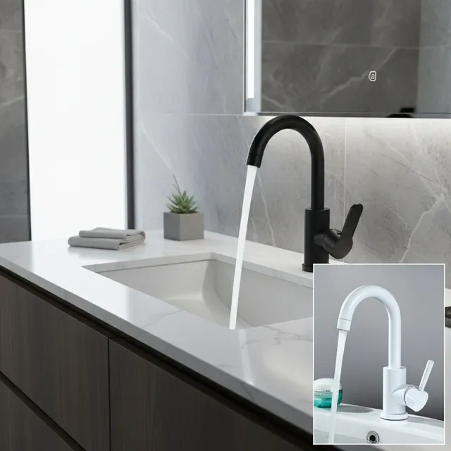 Robinets de lavabo de salle de bains