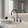 Becola Robinet de lavabo de salle de bain avec double… – vue 1