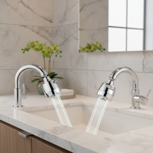 Buse de robinet économiseur d&rsquo;eau, adaptateur universel, gadgets de cuisine, rallonge de filtre, rotation 2/3, 360 modes