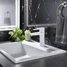 Robinet de lavabo en acier inoxydable 304