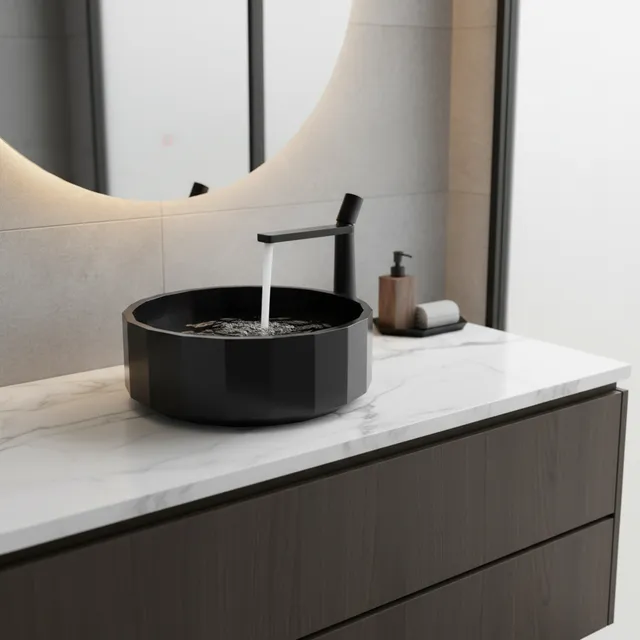 Robinet mitigeur de lavabo de salle de bains