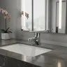 Robinet d'évier à deux trous pour salle de bains – vue 1