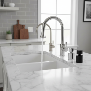 Aérateur d&rsquo;Évier de Cuisine à 360 °, Lavabo en Laiton, Pressurisé, Résistant aux Éclaboussures, Extension d&rsquo;T-shirts d&rsquo;Eau