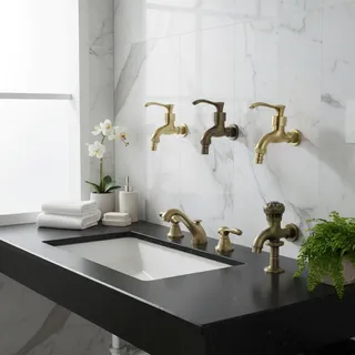 Plan-Robinet d'eau froide de style vintage