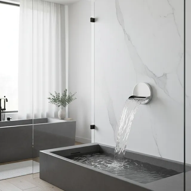 Sortie de Cascade en Acier Inoxydable 304
