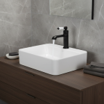 Robinet mitigeur de lavabo de salle de bains, robinet noir/Chrome à poignée unique, robinets en laiton d&rsquo;eau chaude et froide Becola, nouveau BR-2018A117