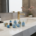 Cartouche en céramique pour robinet, 25mm/35mm/40mm, cartouche pour centre commercial, cuisine, bain, bassin, accessoires de douche