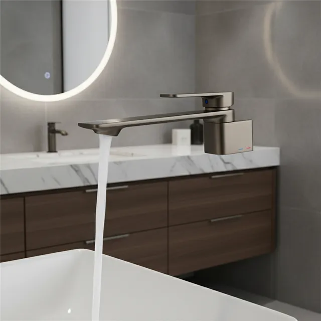 Mitigeur lavabo vasque monocommande monotrou pont monté…