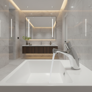 Robinet économiseur d’eau à fermeture automatique, lavabo de salle de bains, robinet d’eau froide, Section de bouton de retard, accessoires de salle de bains Robinet économiseur d’eau à fermeture automatique, lavabo de salle de bains, robinet d’eau froide, Section de bouton de retard, accessoires de salle de bains