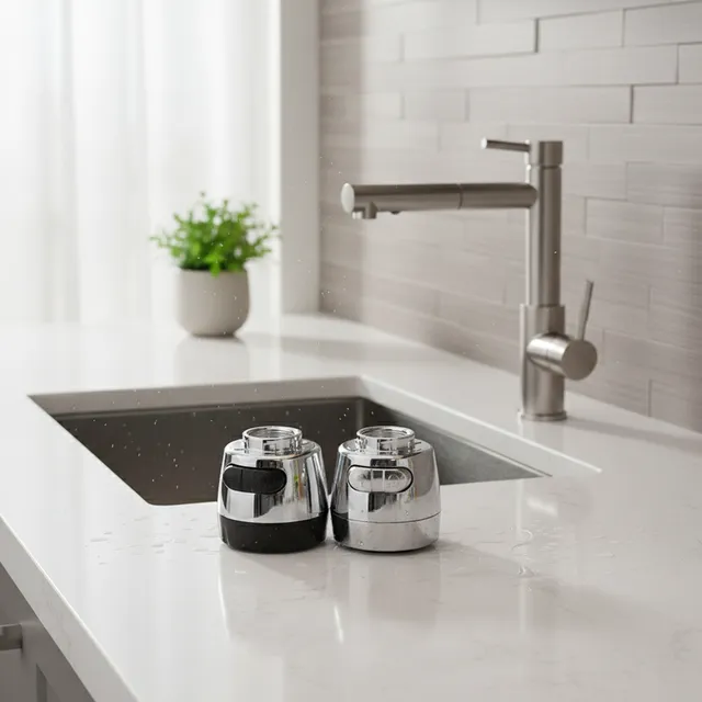 Aérateur mousseur robinet économiseur eau double mode…