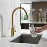 Robinet de cuisine en acier inoxydable 304