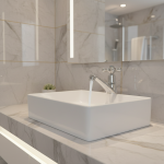 Robinet d&rsquo;évier de lavabo en alliage de Zinc, robinet d&rsquo;eau chaude et froide, robinet de lavabo de cuisine à trou unique, articles ménagers de cuisine, accessoires de salle de bains