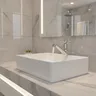 Robinet d'évier de lavabo en alliage de Zinc