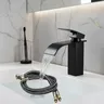 Robinet de lavabo cascade en acier inoxydable
