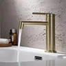 Robinet mitigeur d'eau de lavabo monté sur…