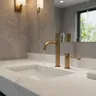 Robinets de lavabo en Bronze Antique – vue 1