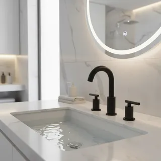Robinet de lavabo de salle de bains