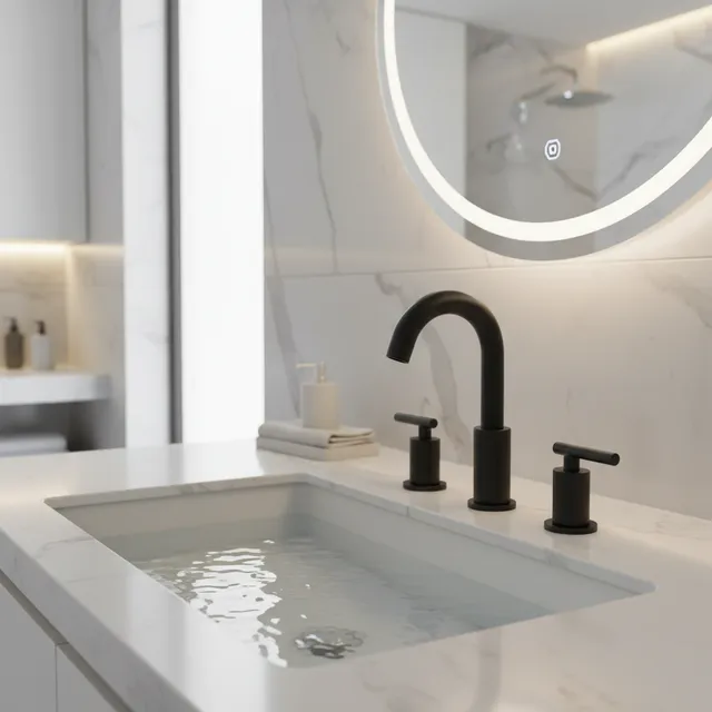 Robinet de lavabo de salle de bains