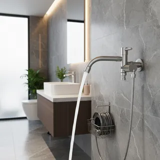 Robinet mural rotatif multifonctionnel inoxydable acier304 brossé…