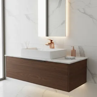 Robinet de lavabo en or Rose