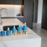 Vidric-Mélangeur d&rsquo;eau chaude et froide, 35/40mm, pour ark de cuisine, douche, en céramique, pièces de réparation