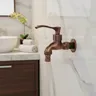 Robinet de lavabo en laiton Antique